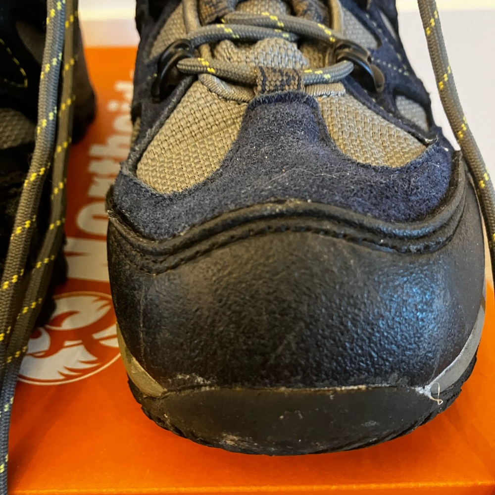 Northside Boy’s Navy/Volt Hiking Waterproof Boot 314907B489 - Picture 7 of 14